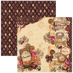 The Chocolate Factory - 8x8 Paper Pad