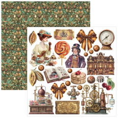 The Chocolate Factory - 6x6 Fussy Cut Pad