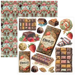 The Chocolate Factory - 6x6 Fussy Cut Pad