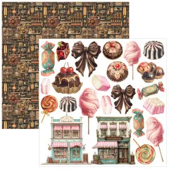 The Chocolate Factory - 6x6 Fussy Cut Pad