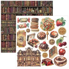 The Chocolate Factory - 6x6 Fussy Cut Pad