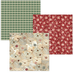 Merry & Bright - 6x6 Deluxe Paper - Silver & Vellum Dual Pack Mixed