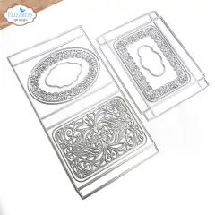 Metal Cutting Die - Evening Rose - Elegant Decorative Box