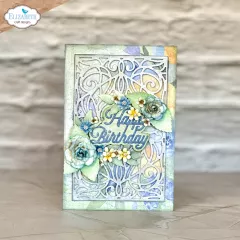 Metal Cutting Die - Evening Rose - Layered Greetings 1