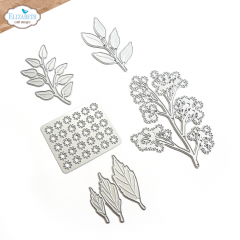 Metal Cutting Die - Evening Rose - Floral Greenery 2