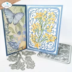 Metal Cutting Die - Evening Rose - Floral Greenery 2