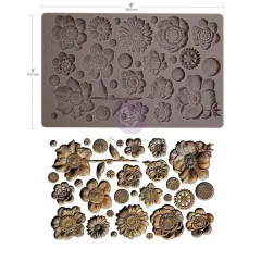 Decor Moulds - Rusty Flowers