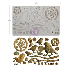 Decor Moulds - Mechanical Robins