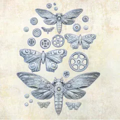 Finnabair Decor Moulds - Mecha Moth