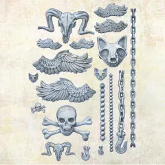 Finnabair Decor Moulds - Pieces of Underworld