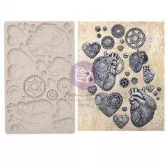 Finnabair Decor Moulds - Steampunk Hearts