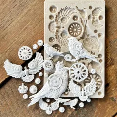 Decor Mould - Clockwork Sparrows