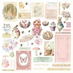 Sweet Spring - Ephemera - Sunshine & Bunnies