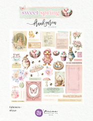 Sweet Spring - Ephemera - Sunshine & Bunnies