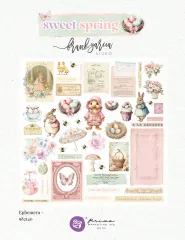 Sweet Spring - Ephemera - Sunshine & Bunnies