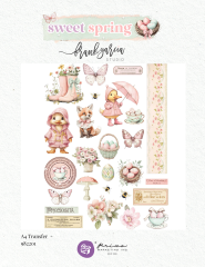 Sweet Spring - A4 Transfers / Rub-Ons
