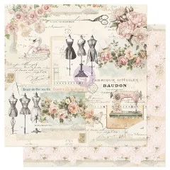 Buttons & Keepsakes by Frank Garcia - 8x8 Paper Pad