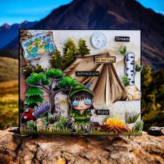 Cutting Dies Nr. 103 - Campout Magic