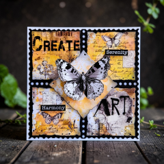 Cutting Dies Nr. 111 - Geary Cutouts - Splintered Tiles by Autour De Mwa & Co