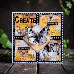 Cutting Dies Nr. 111 - Geary Cutouts - Splintered Tiles by Autour De Mwa & Co
