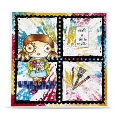 Cutting Dies Nr. 111 - Geary Cutouts - Splintered Tiles by Autour De Mwa & Co