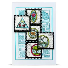 Cutting Dies Nr. 123 - Geary Cutouts - Crafty Cutouts by Autour De Mwa & Co