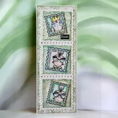 Cutting Dies Nr. 123 - Geary Cutouts - Crafty Cutouts by Autour De Mwa & Co