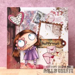 Ephemera Die-Cuts Nr. 79 - Nostalgic Brown