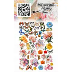 Ephemera Die-Cuts Nr. 88 - Sorbet Petals