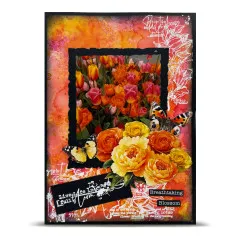 Ephemera Die-Cuts Nr. 88 - Sorbet Petals