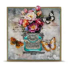 Ephemera Die-Cuts Nr. 88 - Sorbet Petals