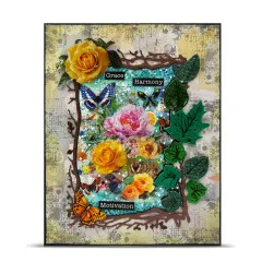 Ephemera Die-Cuts Nr. 89 - Sunblush Garden