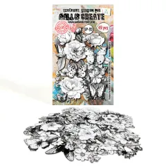 Ephemera Die-Cuts Nr. 92 - Pollen Drift - Anemone Whispers