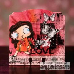 Ephemera Die-Cuts Nr. 92 - Pollen Drift - Anemone Whispers