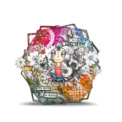 Ephemera Die-Cuts Nr. 92 - Pollen Drift - Anemone Whispers