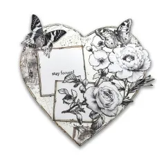 Ephemera Die-Cuts Nr. 93 - Pollen Drift - Gravel Script