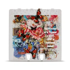 Layer-It-Up Washi Tape - Peonies Airmail