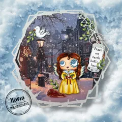 6x6 Inch Design Paper Nr. 36 - Weathered Wanderings - Faded Horizons