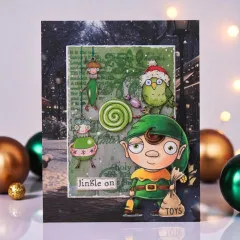 6x6 Inch Design Paper Nr. 36 - Weathered Wanderings - Faded Horizons