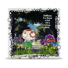 6x6 Inch Design Paper Nr. 36 - Weathered Wanderings - Faded Horizons