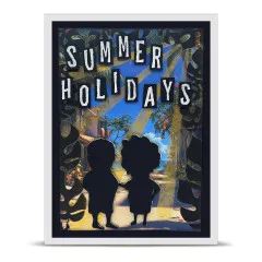 A5 Design Paper Nr. 37 - Weathered Wanderings - Sunset Splashes