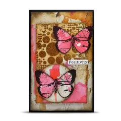 A5 Design Paper Nr. 37 - Weathered Wanderings - Sunset Splashes