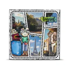 A6 Design Paper Nr. 38 - Weathered Wanderings - Sun-Kissed Streets