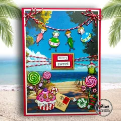 A6 Design Paper Nr. 38 - Weathered Wanderings - Sun-Kissed Streets