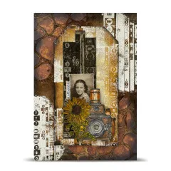 6x6 Inch Design Paper Nr. 39 - Weathered Wanderings - Tropical Alleyways