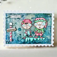 6x6 Inch Design Paper Nr. 39 - Weathered Wanderings - Tropical Alleyways