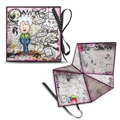 AALL & Create - A4 Paper Pack - Inkblot Meadow - Moss Residue