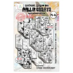 AALL & Create - A5 Paper Pack - Inkblot Meadow - Herb Traces