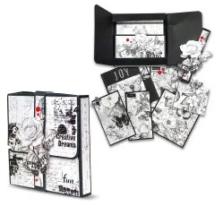 AALL & Create - A5 Paper Pack - Inkblot Meadow - Herb Traces