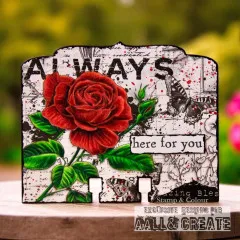 AALL & Create - A5 Paper Pack - Inkblot Meadow - Herb Traces